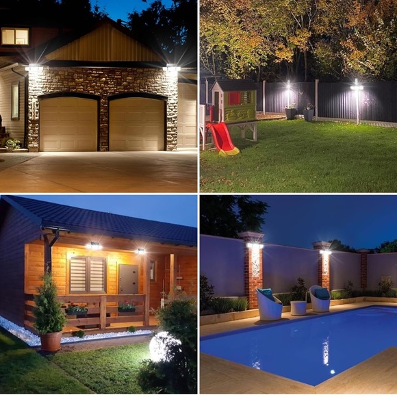 2 pack Daphino 3 head solar lights with remote controls - Picture 7 of 10